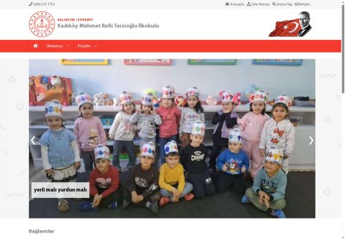 BALIKESİR / EDREMİT - Kadıköy Mehmet Refii Terzioğlu İlkokulu