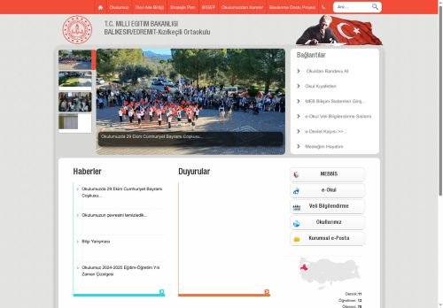 BALIKESİR / EDREMİT - Kızılkeçili Ortaokulu