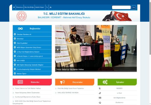 BALIKESİR / EDREMİT - Mehmet Akif Ersoy İlkokulu