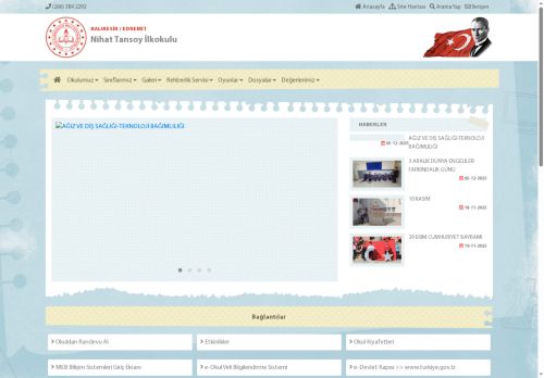 BALIKESİR / EDREMİT - Nihat Tansoy İlkokulu