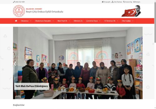 BALIKESİR / EDREMİT - Reşit Çifçi Dokuz Eylül Ortaokulu