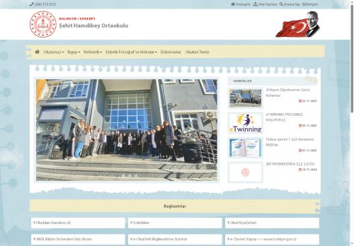 BALIKESİR / EDREMİT - Şehit Hamdibey Ortaokulu