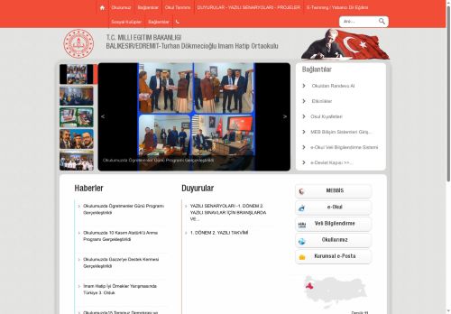 BALIKESİR / EDREMİT - Turhan Dökmecioğlu İmam Hatip Ortaokulu