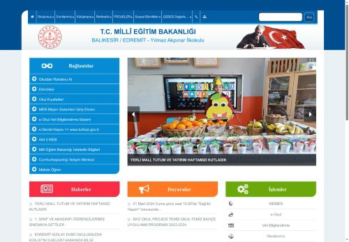 BALIKESİR / EDREMİT - Yılmaz Akpınar İlkokulu