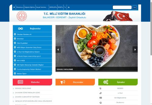 BALIKESİR / EDREMİT - Zeytinli Ortaokulu