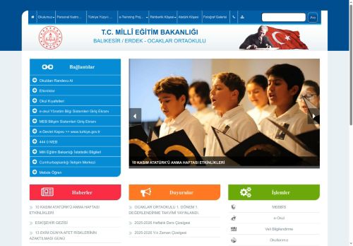 BALIKESİR / ERDEK - OCAKLAR ORTAOKULU