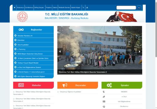 BALIKESİR / SINDIRGI - Kurtuluş İlkokulu