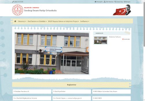 BALIKESİR / SINDIRGI - Sındırgı İmam Hatip Ortaokulu