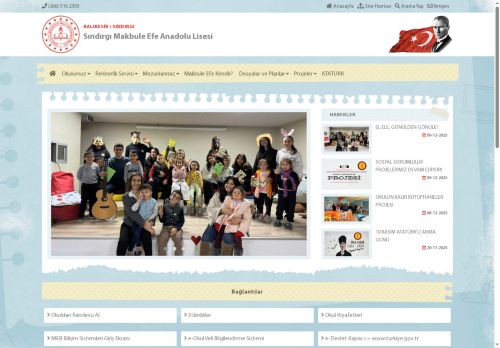 BALIKESİR / SINDIRGI - Sındırgı Makbule Efe Anadolu Lisesi