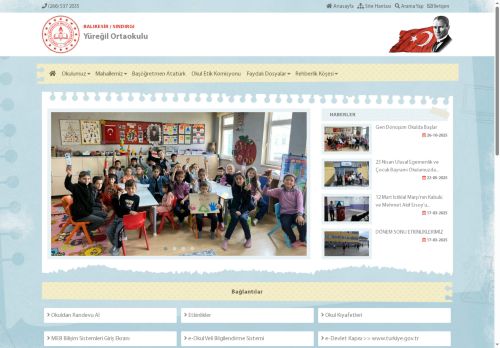 BALIKESİR / SINDIRGI - Yüreğil Ortaokulu