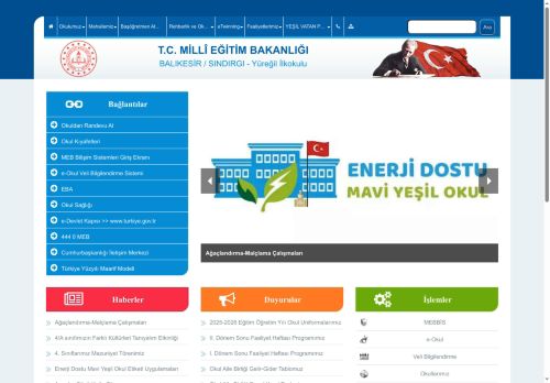 BALIKESİR / SINDIRGI - Yüreğil İlkokulu