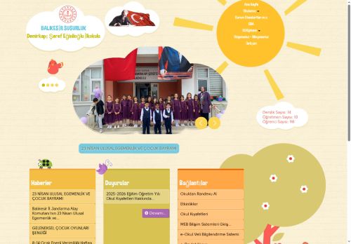 BALIKESİR / SUSURLUK - Demirkapı Şeref Eğinlioğlu İlkokulu