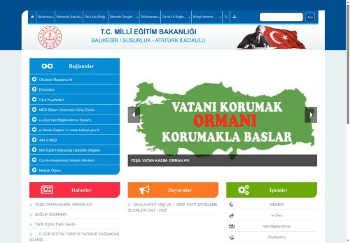 BALIKESİR / SUSURLUK - ATATÜRK İLKOKULU