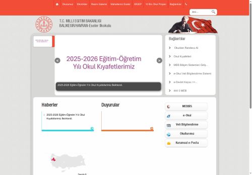 BALIKESİR / HAVRAN - Eseler İlkokulu