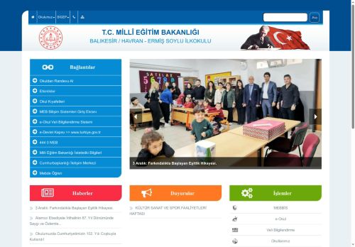 BALIKESİR / HAVRAN - ERMİŞ SOYLU İLKOKULU