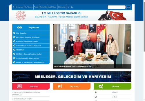 BALIKESİR / HAVRAN - Havran Mesleki Eğitim Merkezi