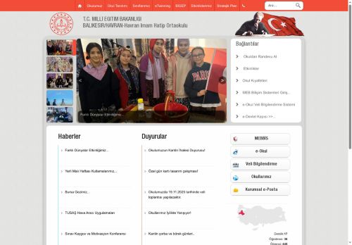 BALIKESİR / HAVRAN - Havran İmam Hatip Ortaokulu