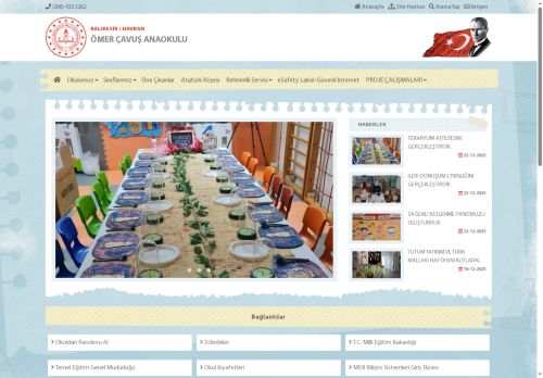 BALIKESİR / HAVRAN - ÖMER ÇAVUŞ ANAOKULU