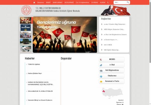 BALIKESİR / HAVRAN - Sıdıka Ürütürk Eğmir İlkokulu