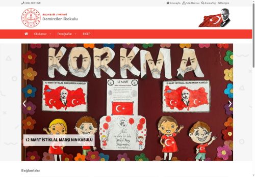 BALIKESİR / İVRİNDİ - Demirciler İlkokulu