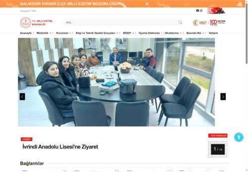 MEB BALIKESİR - İVRİNDİ İLÇE MİLLÎ EĞİTİM MÜDÜRLÜĞÜ