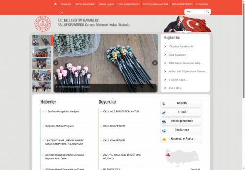 BALIKESİR / İVRİNDİ - Korucu Mehmet Kulak İlkokulu