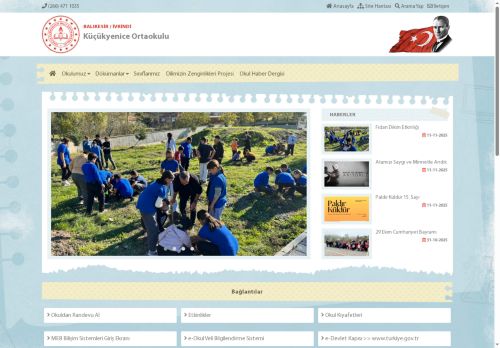 BALIKESİR / İVRİNDİ - Küçükyenice Ortaokulu