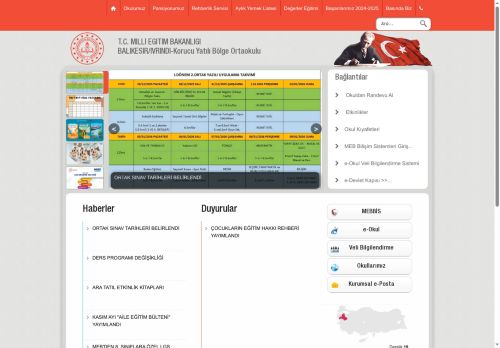 BALIKESİR / İVRİNDİ - Korucu Yatılı Bölge Ortaokulu