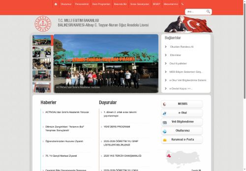 BALIKESİR / KARESİ - Albay C. Tayyar-Nuran Oğuz Anadolu Lisesi