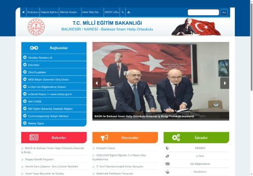 BALIKESİR / KARESİ - Balıkesir İmam Hatip Ortaokulu