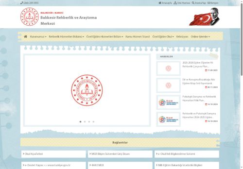 BALIKESİR / KARESİ - Balıkesir Rehberlik ve Araştırma Merkezi