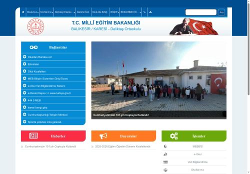 BALIKESİR / KARESİ - Deliktaş Ortaokulu