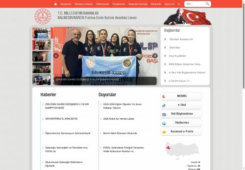 BALIKESİR / KARESİ - Fatma-Emin Kutvar Anadolu Lisesi