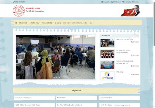 BALIKESİR / KARESİ - Fatih Ortaokulu