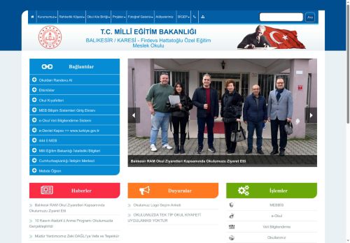 BALIKESİR / KARESİ - Firdevs Hattatoğlu Özel Eğitim Meslek Okulu