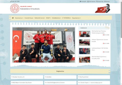 BALIKESİR / KARESİ - Kabakdere Ortaokulu