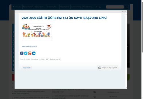 BALIKESİR / KARESİ - Karesi Anaokulu