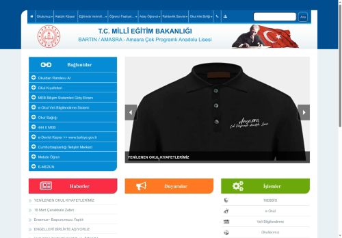 BARTIN / AMASRA - Amasra Çok Programlı Anadolu Lisesi