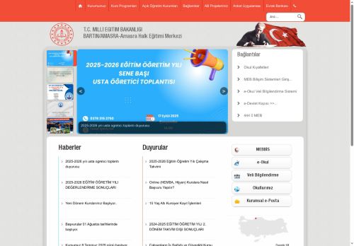 BARTIN / AMASRA - Amasra Halk Eğitimi Merkezi