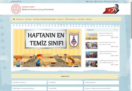 BALIKESİR / KARESİ - Mehmet Azman Çavuş Ortaokulu