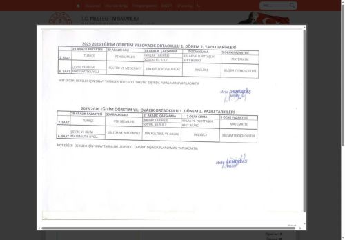 BALIKESİR / KARESİ - Ovacık Ortaokulu