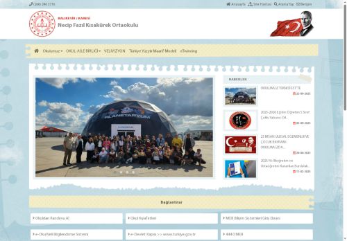 BALIKESİR / KARESİ - Necip Fazıl Kısakürek Ortaokulu
