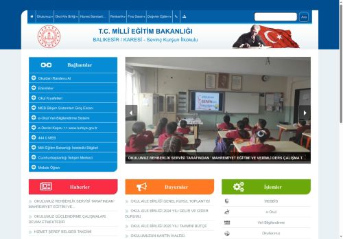 BALIKESİR / KARESİ - Sevinç Kurşun İlkokulu