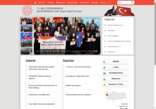 BALIKESİR / KARESİ - Şehit Turgut Solak Fen Lisesi