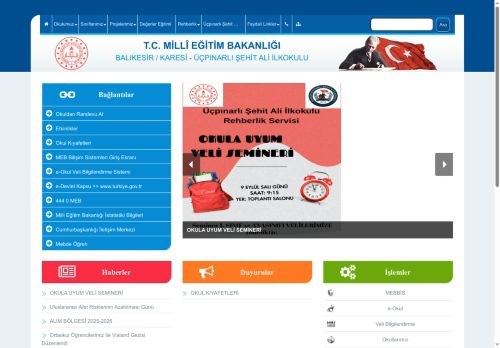 BALIKESİR / KARESİ - ÜÇPINARLI ŞEHİT ALİ İLKOKULU