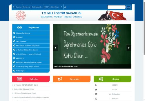 BALIKESİR / KARESİ - Tatlıpınar Ortaokulu