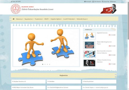 BALIKESİR / KARESİ - Zühtü Özkardaşlar Anadolu Lisesi