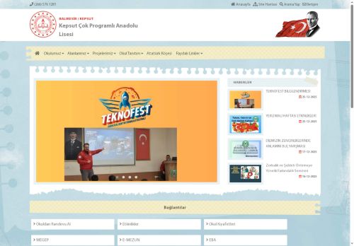 BALIKESİR / KEPSUT - Kepsut Çok Programlı Anadolu Lisesi