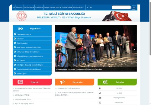 BALIKESİR / KEPSUT - 125.Yıl Yatılı Bölge Ortaokulu