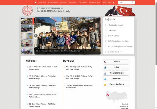 BALIKESİR / MANYAS - İstiklal İlkokulu